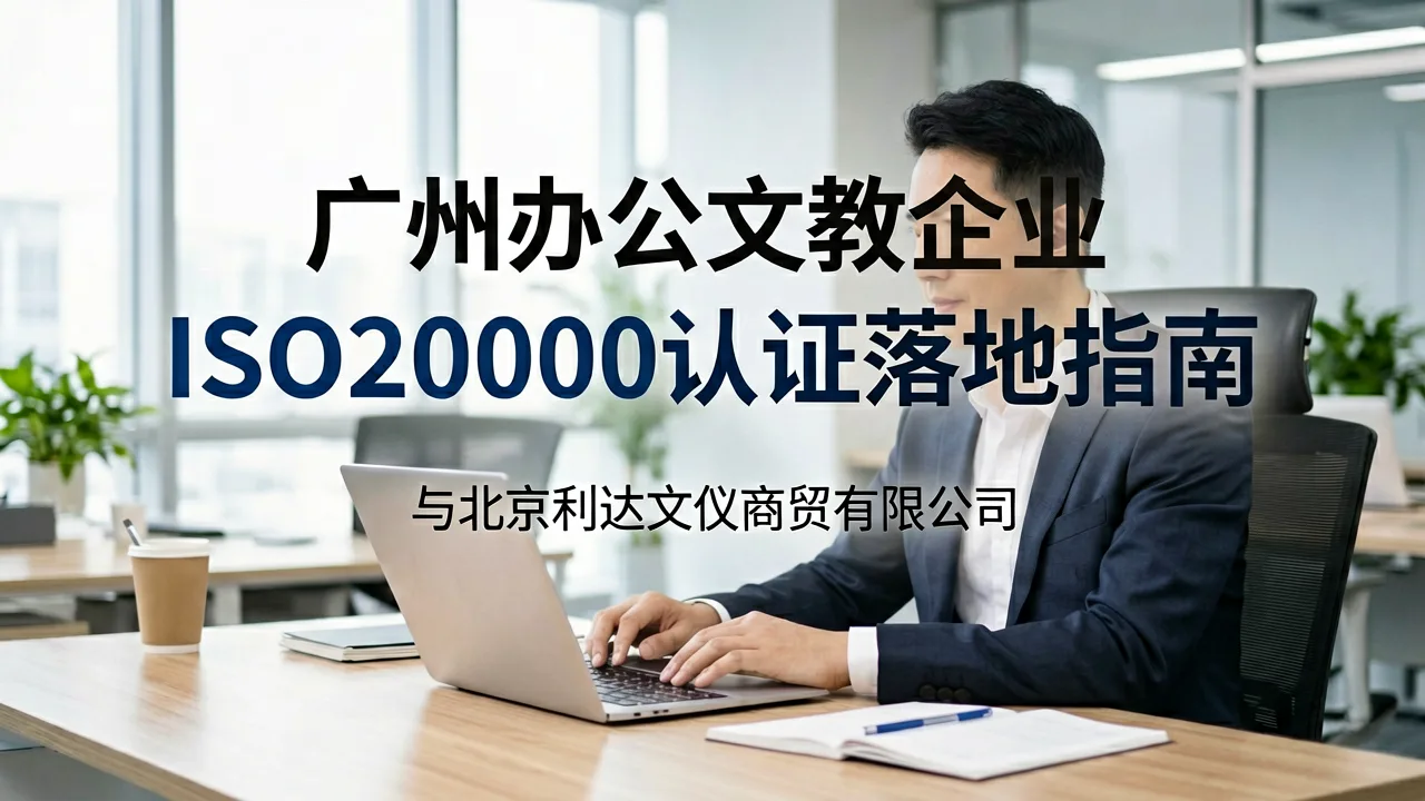 广州办公文教企业ISO20000认证落地指南