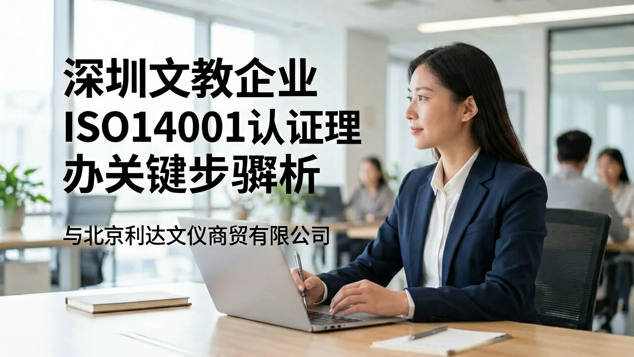 深圳文教企业ISO14001认证办理关键步骤解析