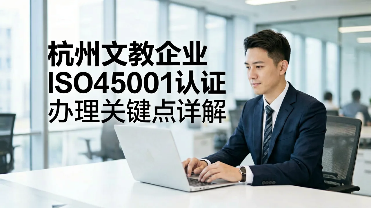杭州文教企业ISO45001认证办理关键点详解